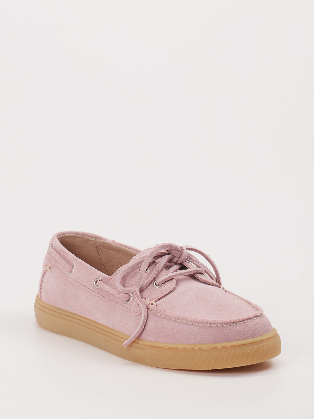 Marc O'Polo – Bootsschuh aus Veloursleder Rosa