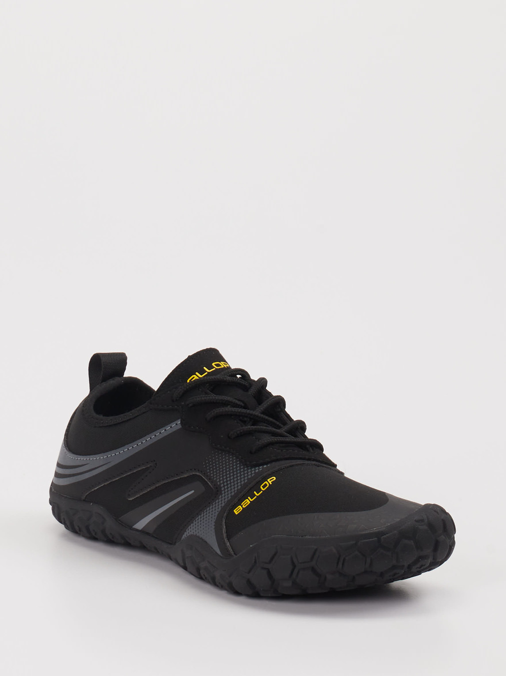Ballop – Barfußschuh aus Textil Schwarz