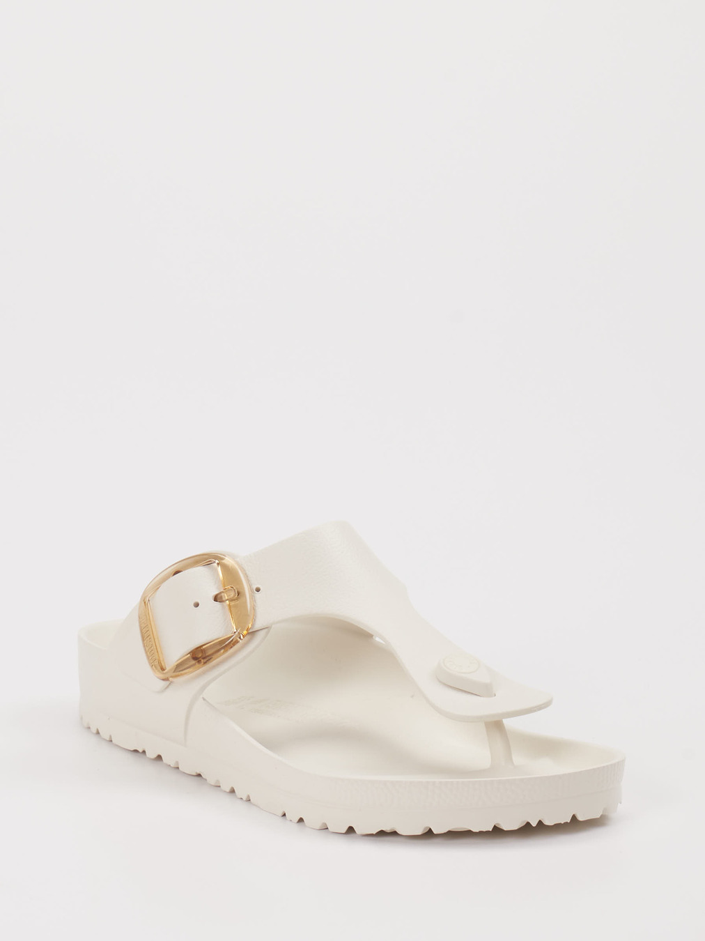 Birkenstock – Zehentrenner-Sandalen aus Synthetik beige