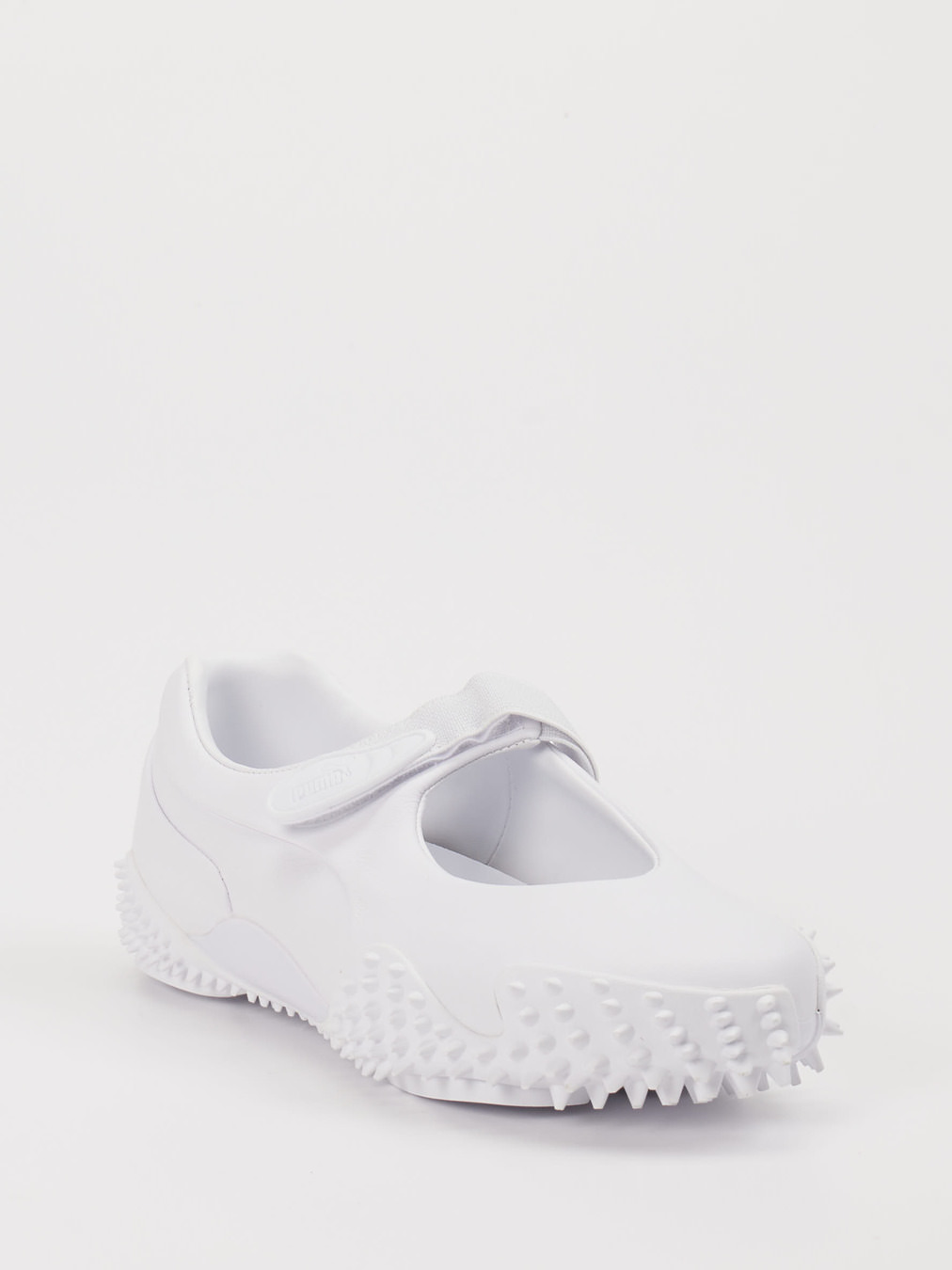 Puma – Sneaker aus Leder Weiß Mary-Jane