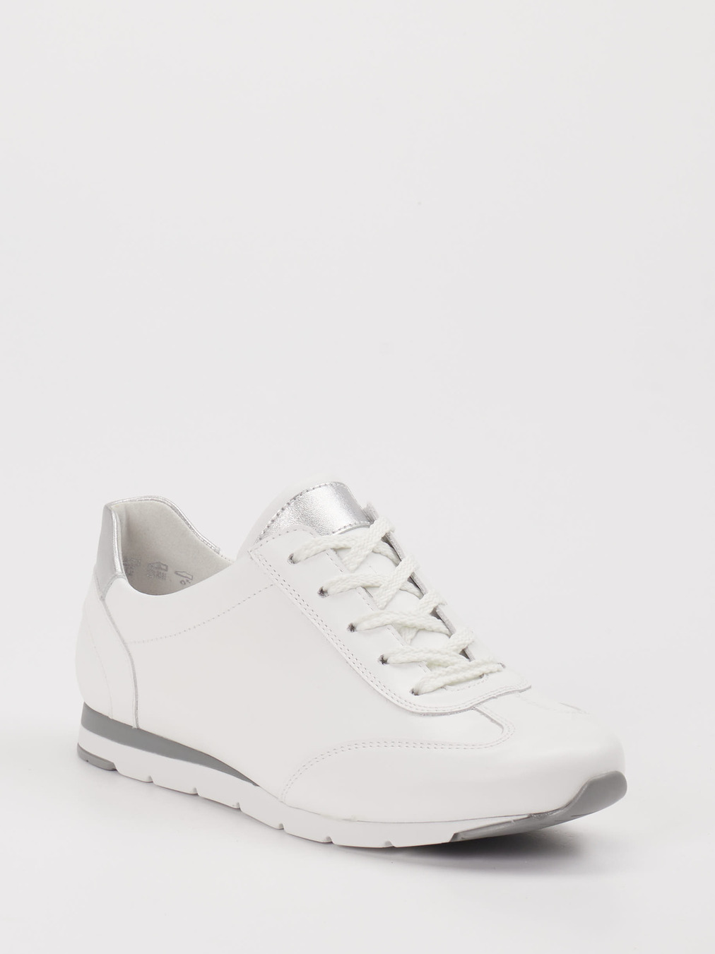 Semler – Sneaker aus Leder weiß