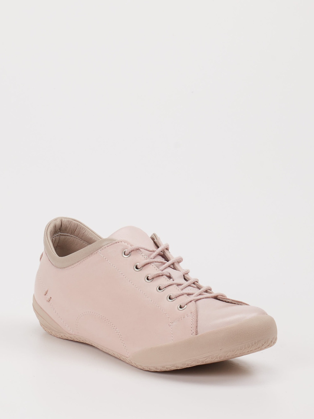 Andrea Conti – Sneaker aus Kalbleder Rosa