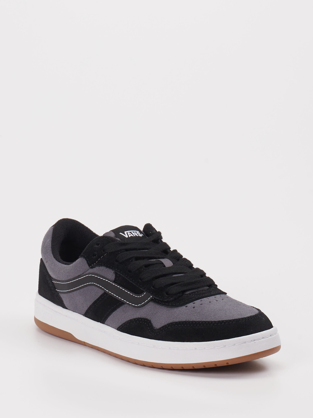 Vans – Sneaker aus Velour Textil Grau