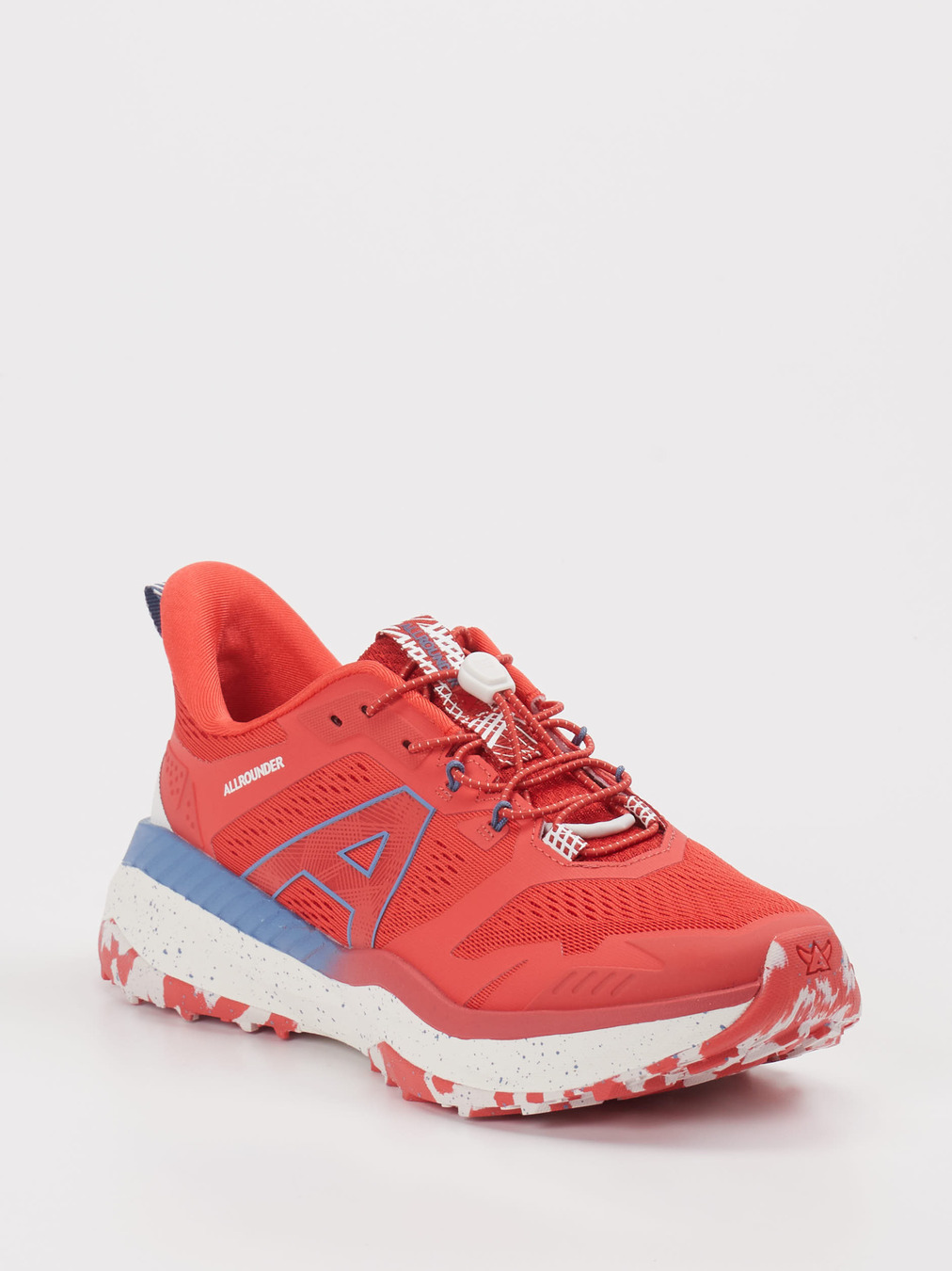 Allrounder – Sneaker aus Textil Rot