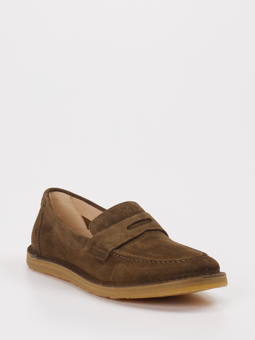 Astorflex – Loafer aus Veloursleder Braun