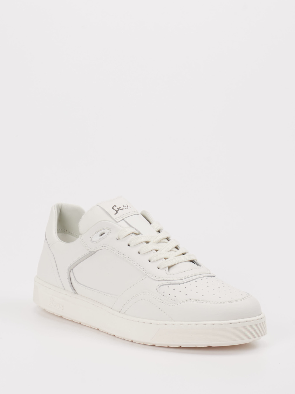 Sioux – Sneaker aus Kalbleder Weiß