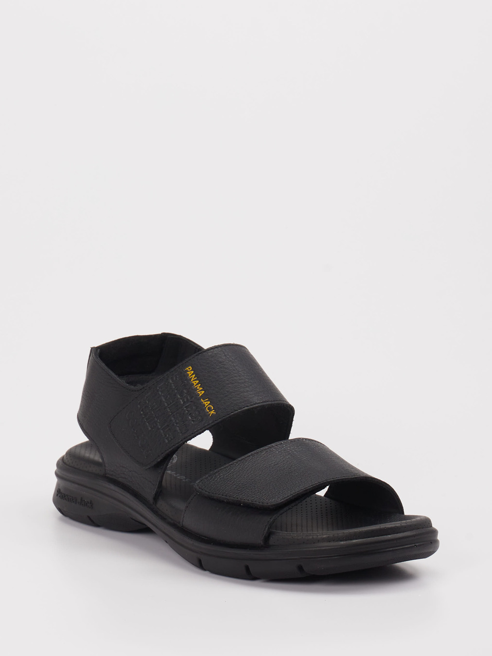 Panama Jack – Sandalen aus Fettleder Schwarz