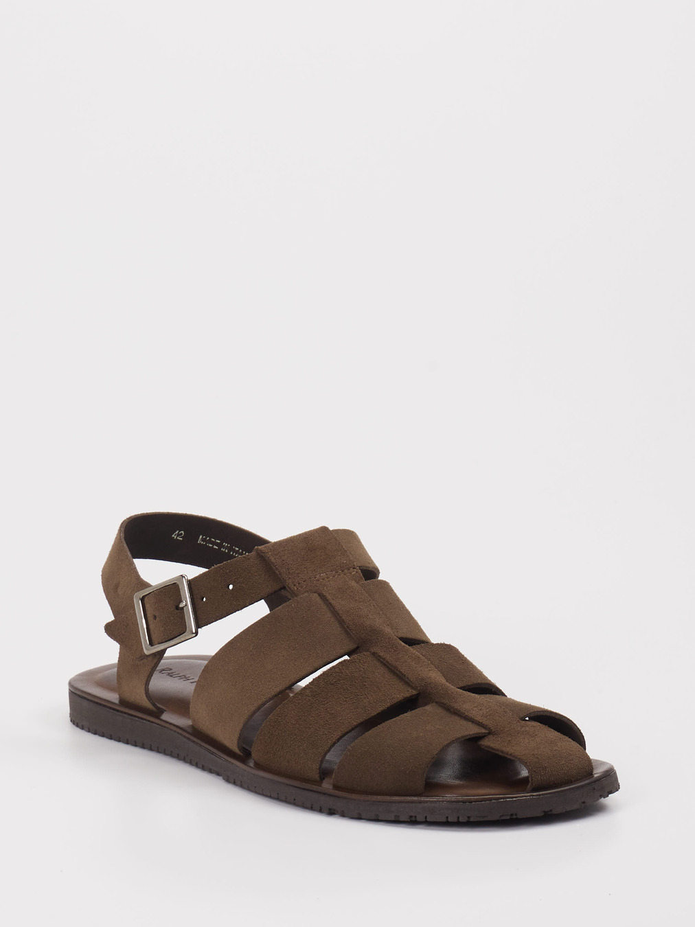 Ralph Harrison – Sandale aus Veloursleder braun