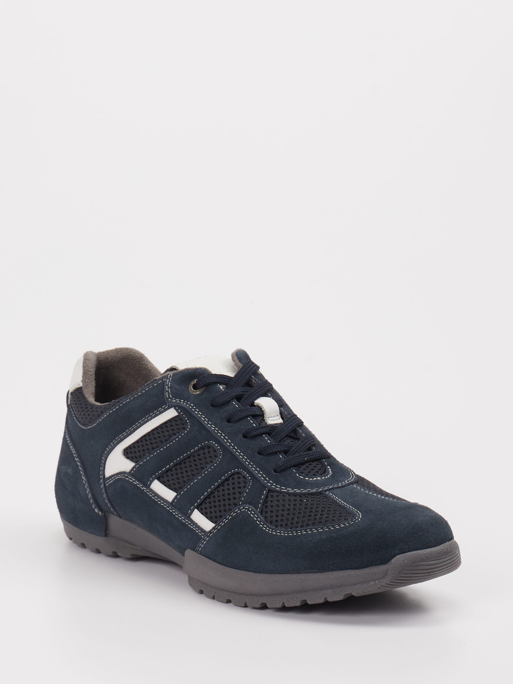 Camel Active – Sneaker aus Kalbleder blau