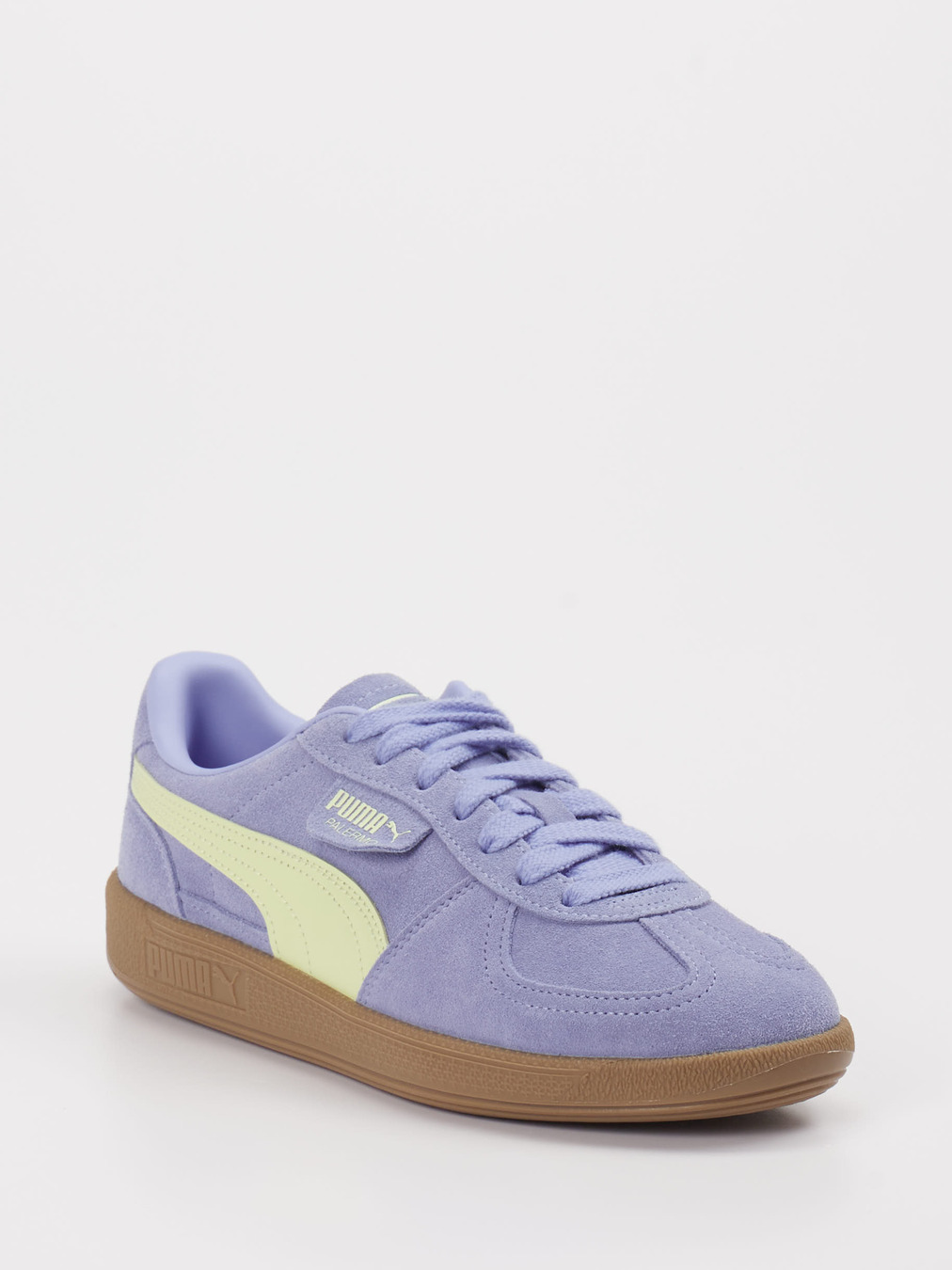 Puma – Sneaker aus Veloursleder Lavendel Gumsole