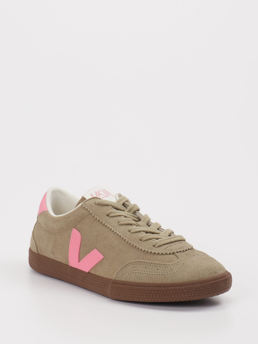 VEJA – Sneaker aus Veloursleder Braun