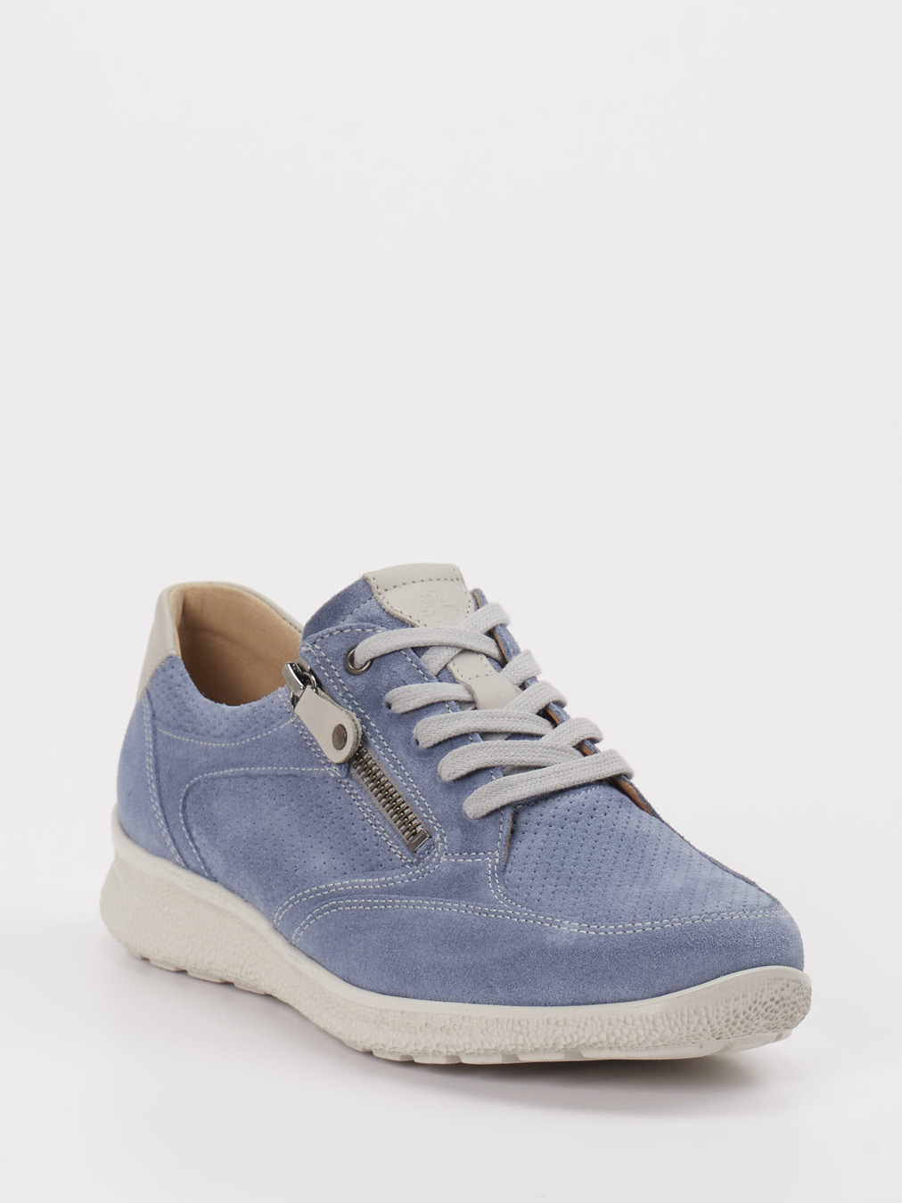 Hartjes – Sneaker aus Veloursleder blau