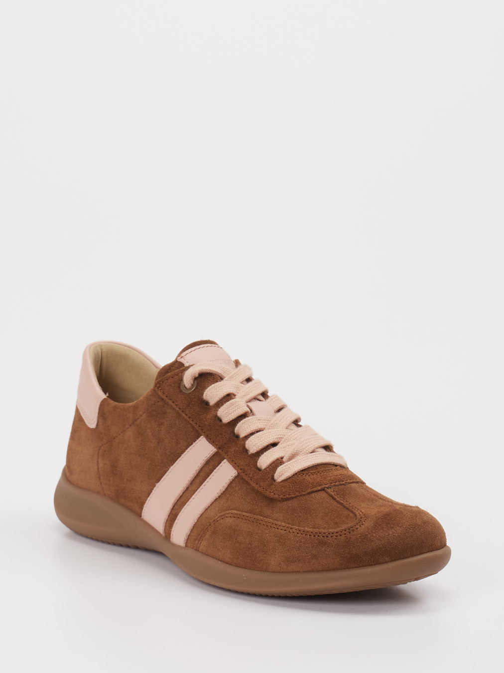 Hartjes – Sneaker aus Veloursleder braun