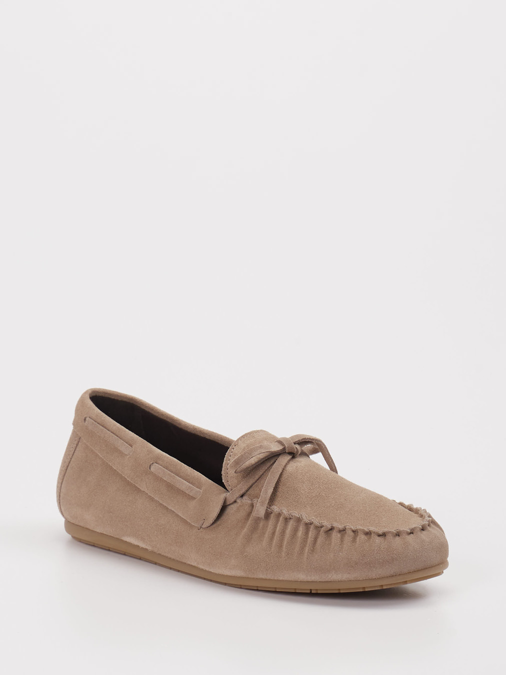 Kennel & Schmenger – Slipper aus Veloursleder Taupe