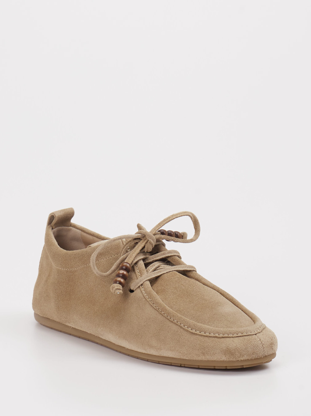 Kennel & Schmenger – Schnürschuh aus Veloursleder Beige