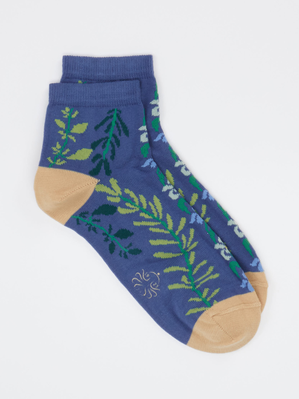 Alto Milano – Sneakersocke aus Stricktextil Multi