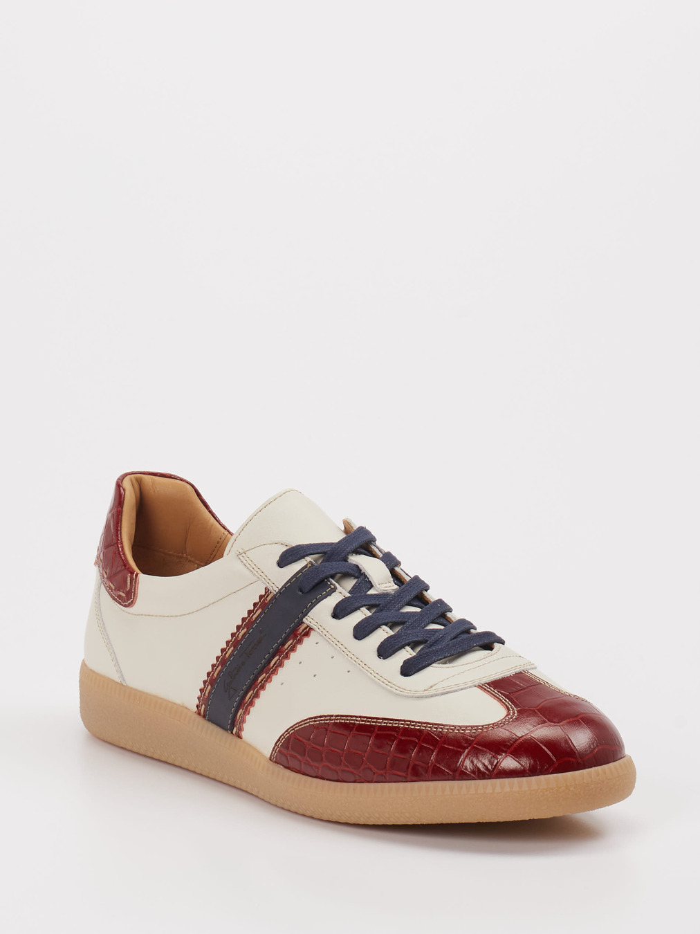 Galizio Torresi – Sneaker aus Kalbleder weiß