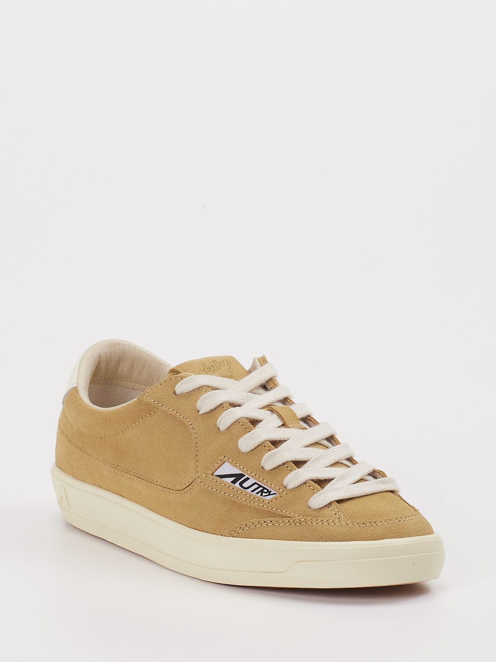 Autry – Low-Top Sneaker aus Veloursleder Braun