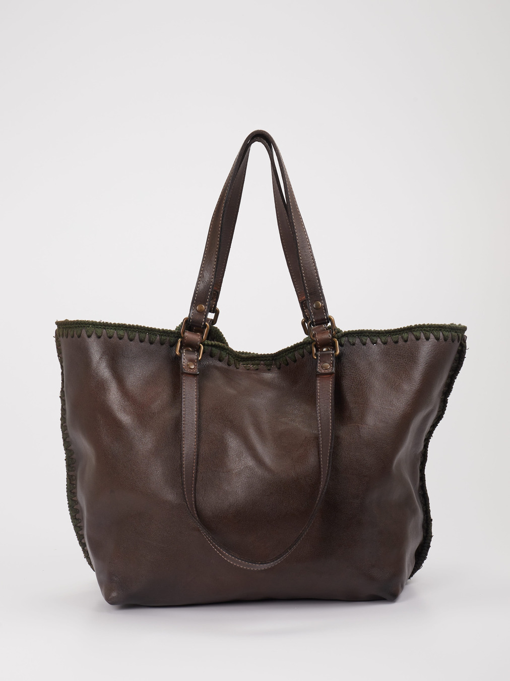 Alchimia – Shopper aus Kalbleder Braun