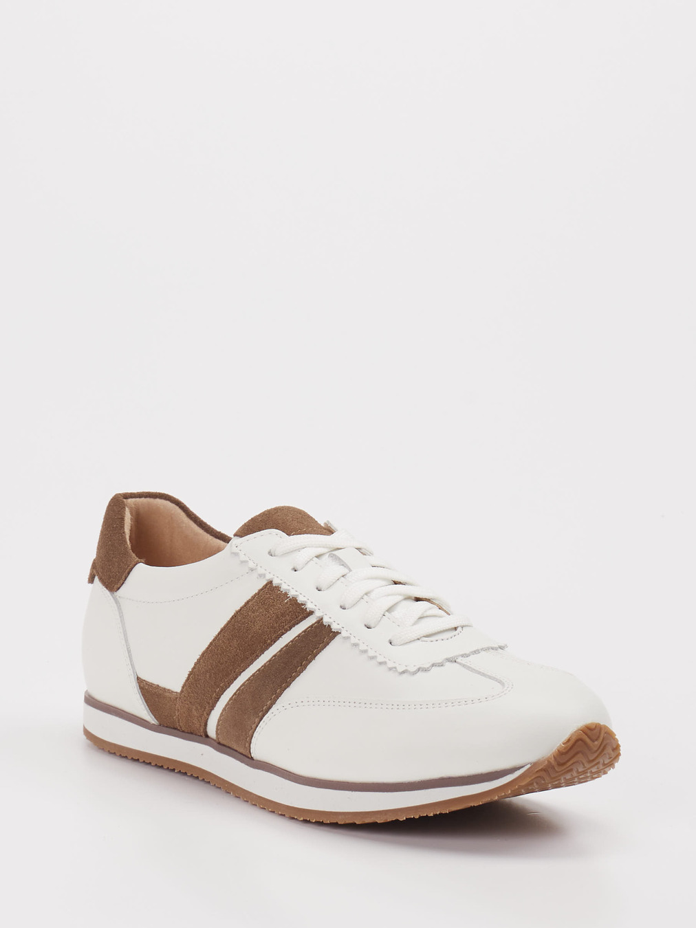 Rapid Soul – Sneaker aus Kalbleder Beige