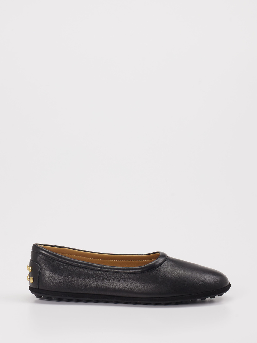 Tod's – Ballerinas aus Lammleder Schwarz