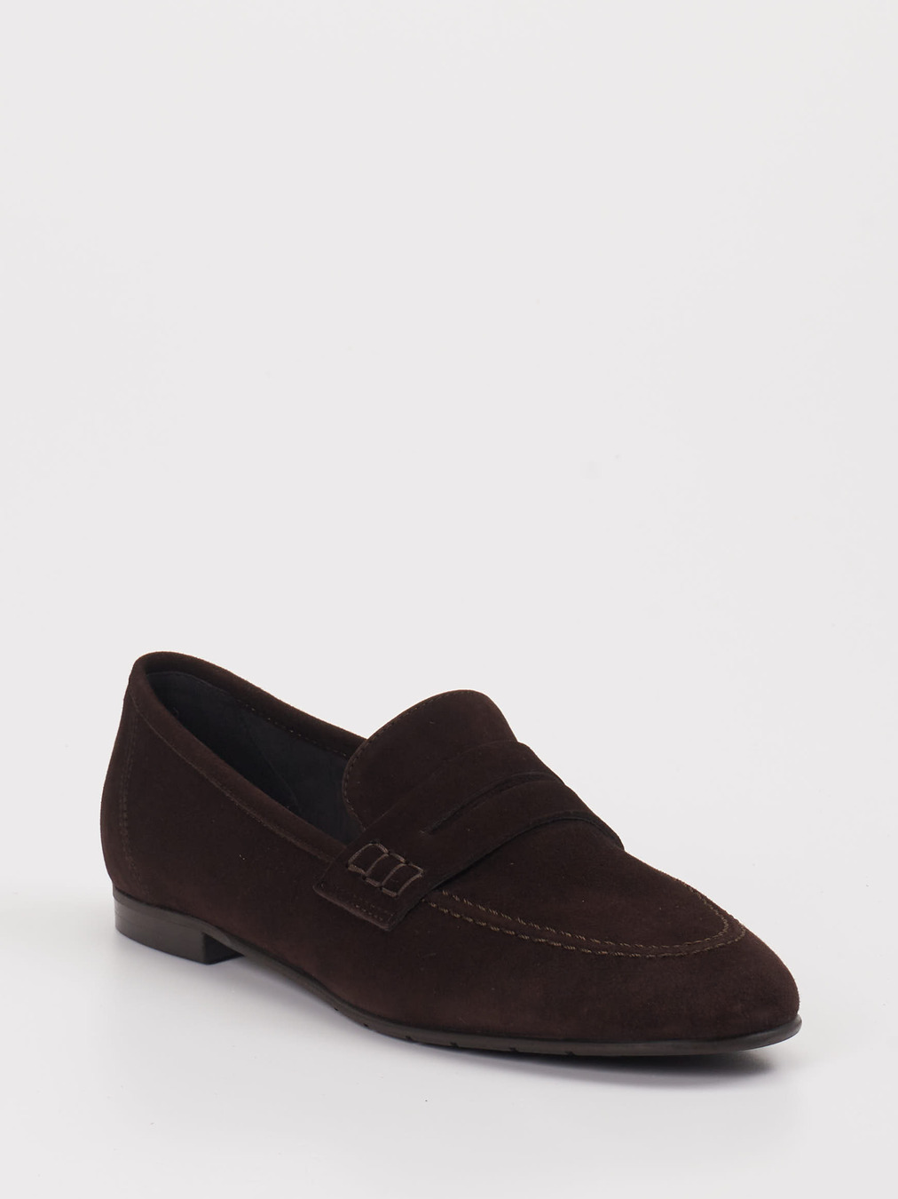 Konstantin Starke – Slipper aus Veloursleder Braun