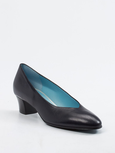 Thierry Rabotin – Pumps aus Lammleder in Blau