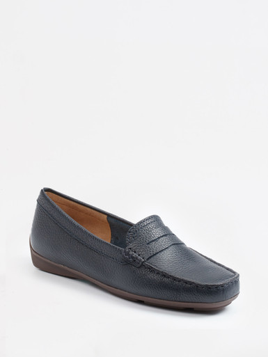 Ralph Harrison – Loafer aus Kalbleder Dunkelblau