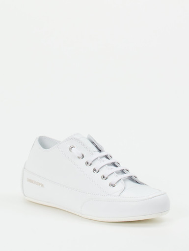Candice Cooper – Sneaker aus Kalbleder Weiß