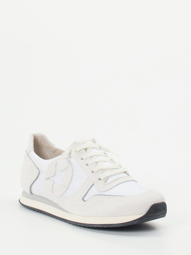 Kennel & Schmenger – Sneaker aus Veloursleder Offwhite