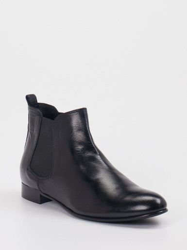 Konstantin Starke – Chelsea Boots aus Lammleder blau