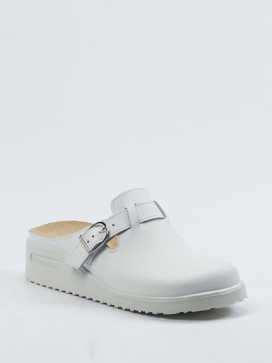 Berkemann – Clogs aus Kalbleder weiß