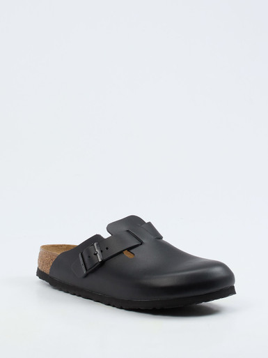Birkenstock – Clogs aus Kalbleder Schwarz