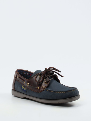 Franco Barsony – Bootsschuh aus Fettleder und Nubukleder