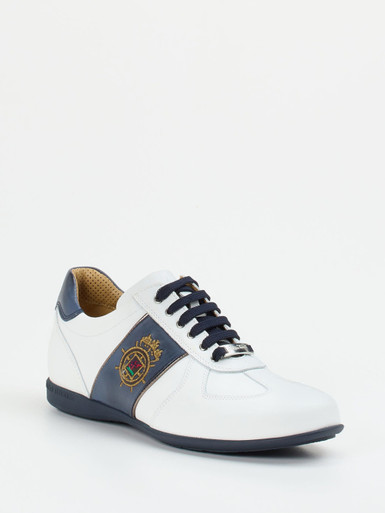 Galizio Torresi – Sneaker aus Kalbleder weiß