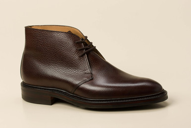 Crockett & Jones – Chukka Boots aus Kalbleder Dunkelbraun