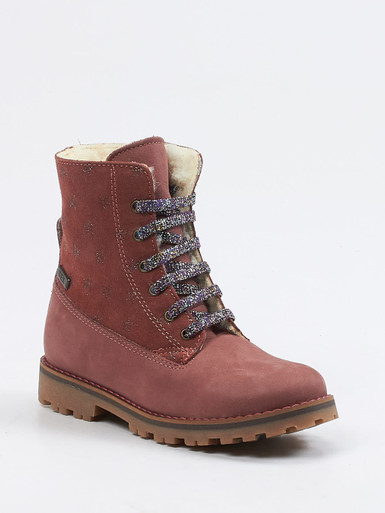 Ralph Harrison Classic – Schnürboots aus Nubukleder Altrosa