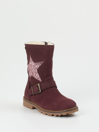Ralph Harrison Classic – Winterboots aus Nubukleder brombeerpink