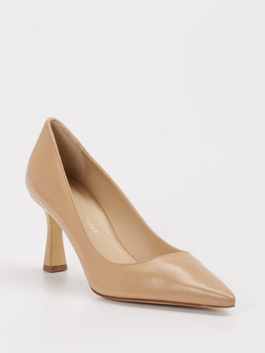 Konstantin Starke – Pumps aus Lammleder in Rosébeige