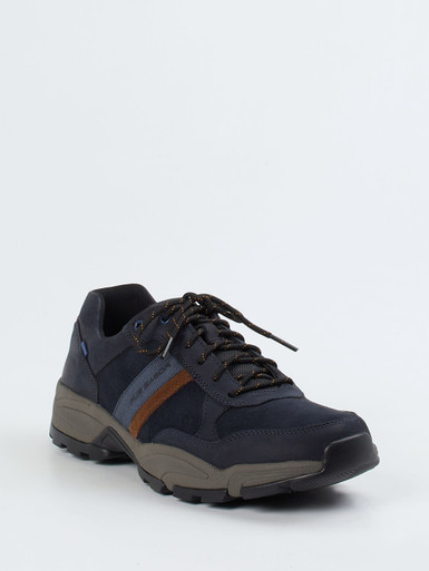 Pius Gabor – Outdoor-Sneaker aus Nubukleder Dunkelblau