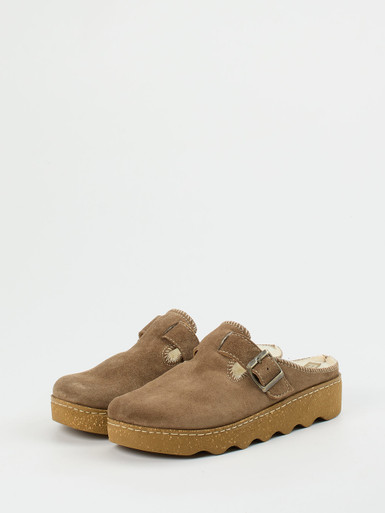 【MODERNIF】Suede slippers Buy Rohde Women slippers in cognac | Zumnorde Online-Shop