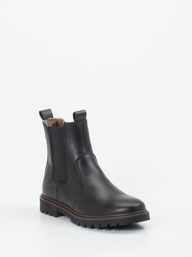 Bisgaard – Chelsea Boots aus Lammleder schwarz