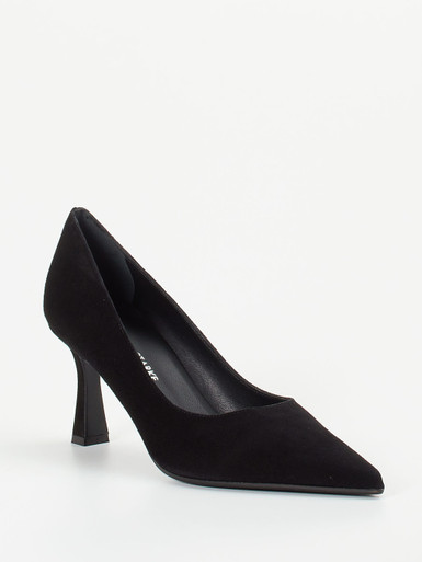 Konstantin Starke – Pumps aus Veloursleder schwarz