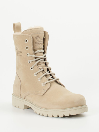 Panama Jack – Schnürboots aus Nubukleder beige