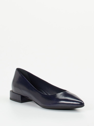 Konstantin Starke – Spitzballerinas aus Lammleder blau