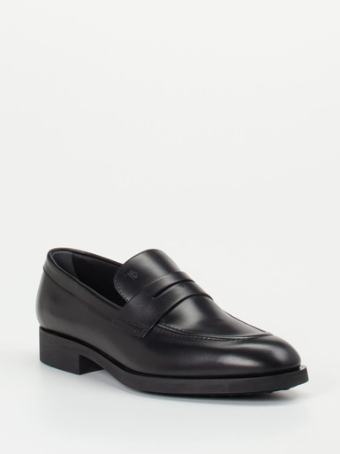 Tod's – Penny Loafer aus Kalbleder in Schwarz