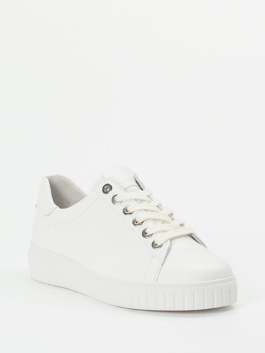 Semler – Sneaker aus Kalbleder weiß