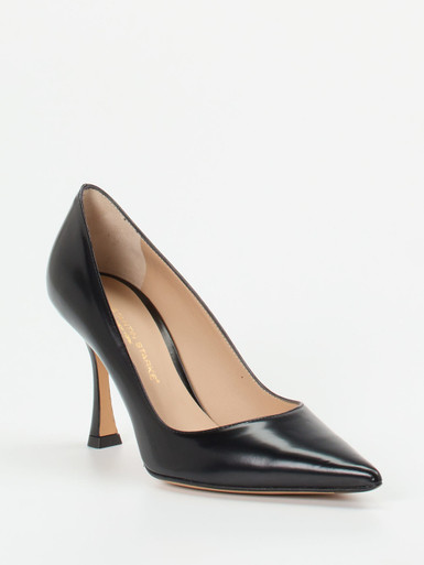 Konstantin Starke – Pumps aus Hochglanzleder Schwarz