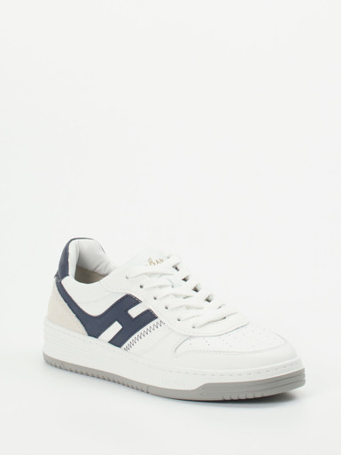 Hogan – Sneaker aus Kalbleder in Weiß