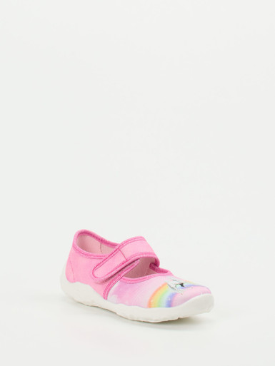 Superfit – Kinder-Hausschuh aus Textil in Rosa